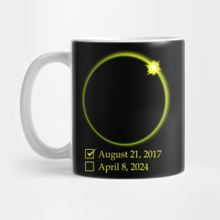 Solar Eclipse checklist Mug